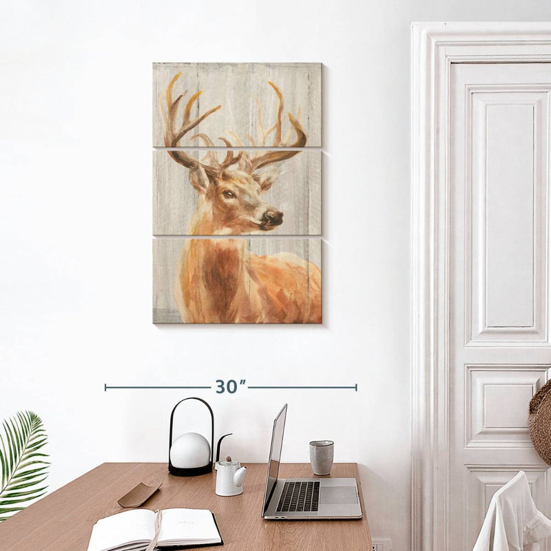 Cerf Brampt Woodland, H 32 po x l 20 po