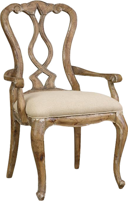 Chatelet Splatback Arm Chair, Caramel Froth