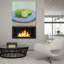  «Still Citrus 2» par Carol Young, art mural en verre acrylique, 36 po x 36 po-1761760311