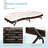 Outsunny Patio Chaise Lounge, Pool Chair With 5 Position Adjustable Backrest & Cushion