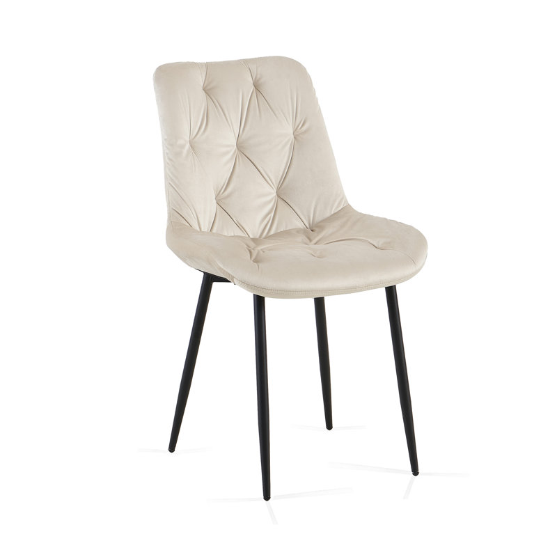 Upholstered Dining Chair, Beige