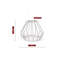 Lavonia 4 - Light White Cluster Pendant