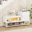Rosaliz 8 Pair Shoe Storage Bench