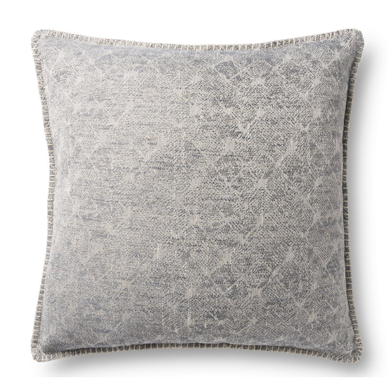 Geometric Pillow Cover, Gray