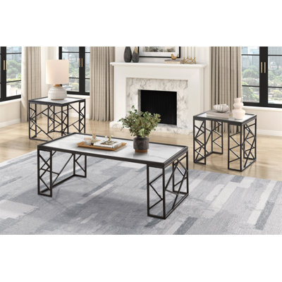Occasional 3Pc Tables Set