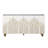 Modern Fluted Sideboard Buffet With Storage, Curve Element With Strict Lines, 4 Doors Storage Cabinet With Adjustable Shelves For Kitchen, Dining Room, Living Room-2000843377-2000843390