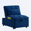 Chaise longue convertible avec dossier réglable et coussins-948558750