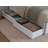 Lamari Solid Wood Storage Platform Bed with Footboard & Under Bed Drawers-366692879-366692877