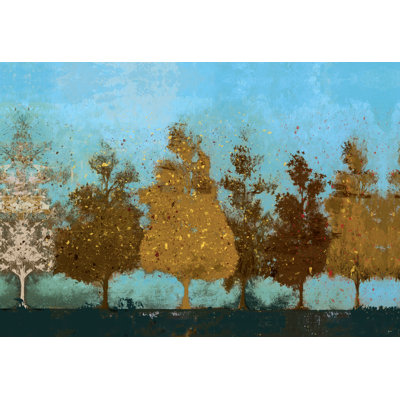 Speckled Falls - Wrapped Canvas Painting