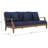 Samya 83'' Wide Outdoor Patio Sofa with Cushions-1231780380
