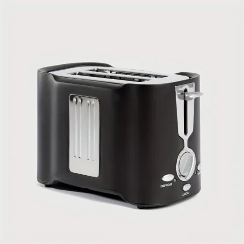 2-slice Toaster, Stainless Steel Toaster With Wide Slots & Drop-down Crumb Tray, 6-shade Browning Control