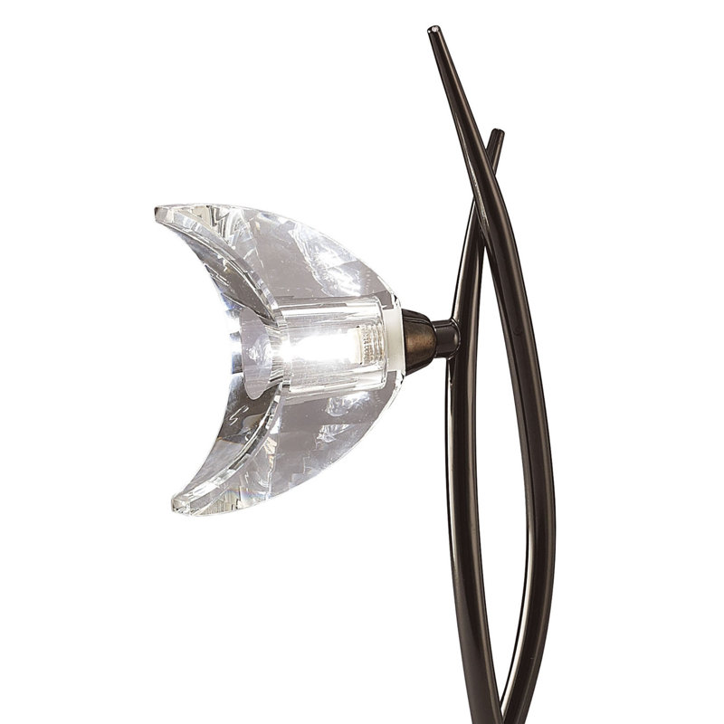 Drossett Metal Novelty Lamp, Black