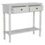 Nathen 91cm Solid Wood Top Console Table-1481962961