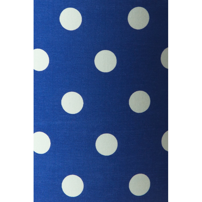 Cotton Drum Lamp Shade ( Screw On ), Royal Blue, 20cm H x 40cm W x 40cm D