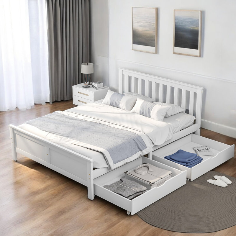 Hartwick Bed, Single (3'), White