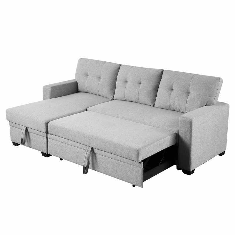 Canapé modulaire rembourré avec méridienne