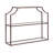 Turgut 4 Piece Metal Accent Shelf-2067228824