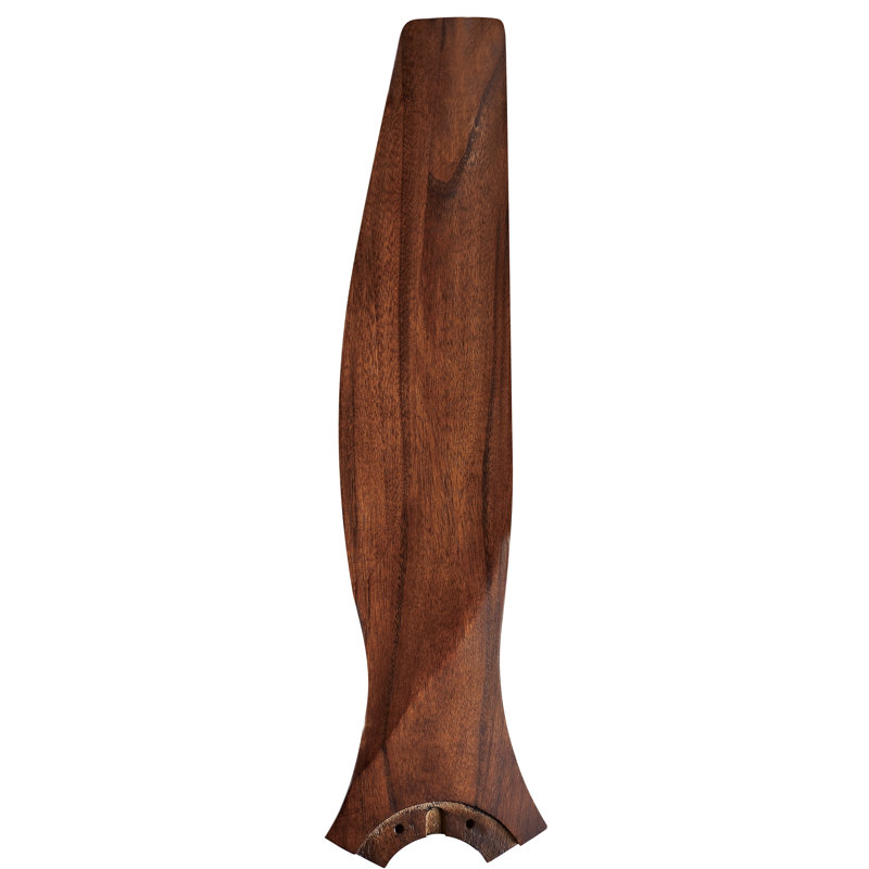 Spitfire 48 inch Indoor/Outdoor Ceiling Fan Blade Set of 3 - Whiskey Wood, Whiskey Wood, 1.5" H x 6.23" W x 23.16" D