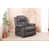 Similicuir gris foncé est en rupture de stock