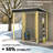 Space Saving Sheds, 6 X 4 Ft Metal Storage Modern Shed For Backyard