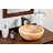 Laguna Marble 16'' Honey Stone Circular Bathroom Sink
