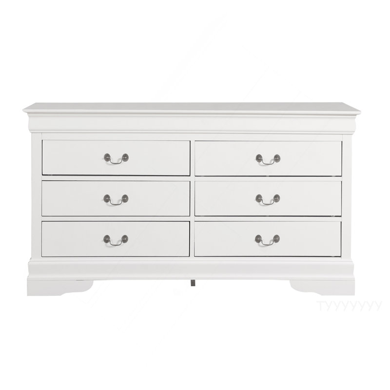 Commode Louis Phillipe, blanc, Blanc