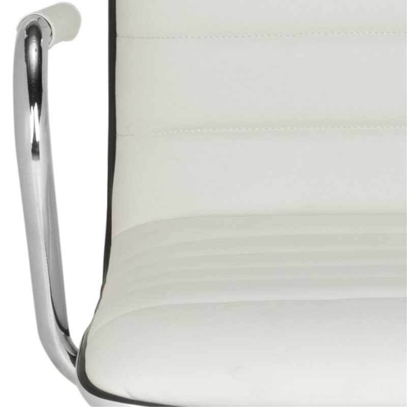 Fauteuil de conférence Donateli, blanc