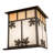 Rustic Lodge Colorful Pier Mount Light