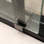 48"x76" Shower Enclosure Matte Black Finish. Clear Tempered Glass. Pull Handle. Suits Different Bathroom Styles. Adjustable For Uneven Walls. Supplied Parts