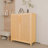 Bamboo Bathroom Storage Cabinet Made from 100% Bamboo with Adjustable Shelves