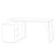 Bureau d'ordinateur en L avec armoire de rangement et tiroirs, bureau d'angle avec espace de travail flexible-1711026472