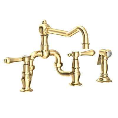 Chesterfield Bridge Faucet with Side Spray