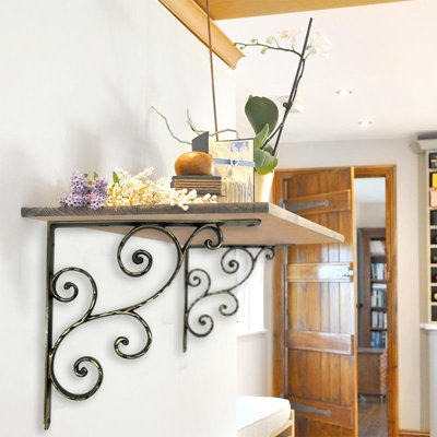 Rustic Shelf Bracket