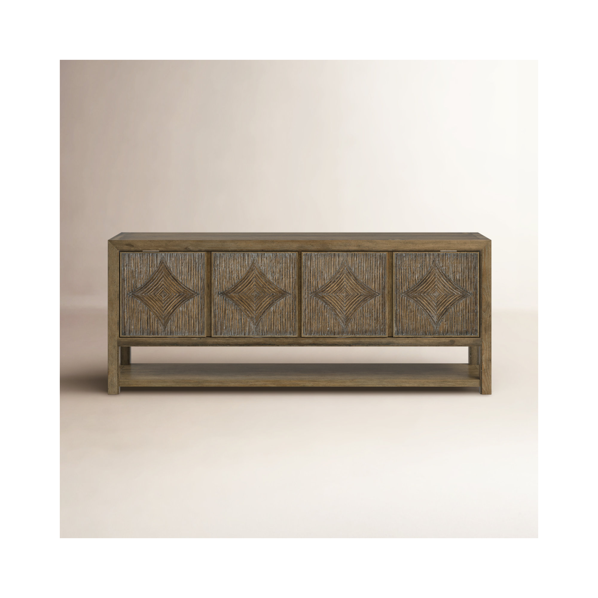 MacGowan 80'' Media Console, Brown