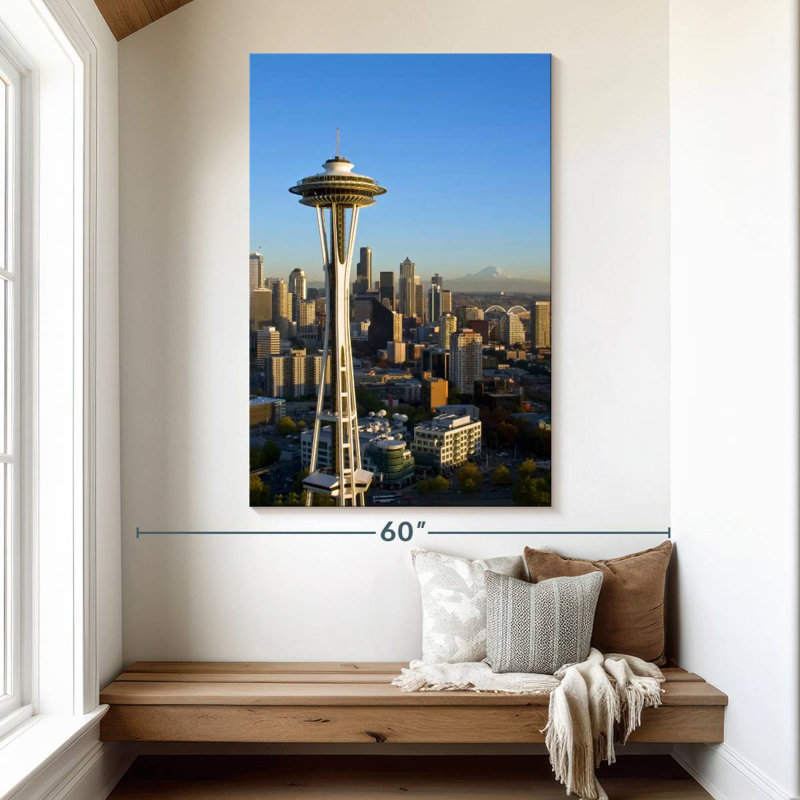 Lilie Seattle's Space Needle, 51" H x 34" W
