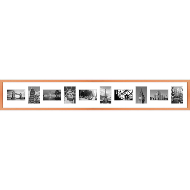 Ladislava Wood Picture Frame with Mat, Copper
