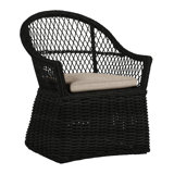Soho Woven N-Dura Resin Wicker Outdoor Arm Chair