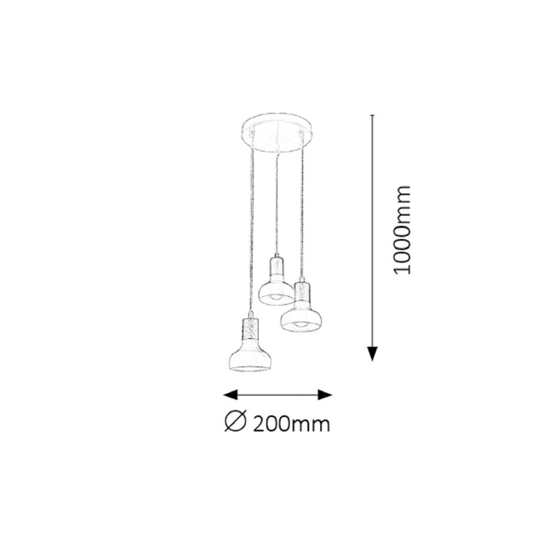 Farrell 3 - Light Cluster Pendant