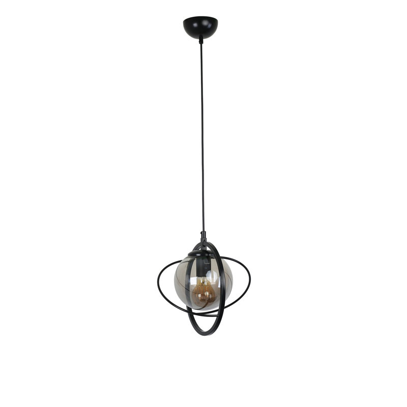 Chandle Chandelier, Black/Fume