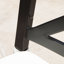 Chaise de patio avec coussin Lourdes