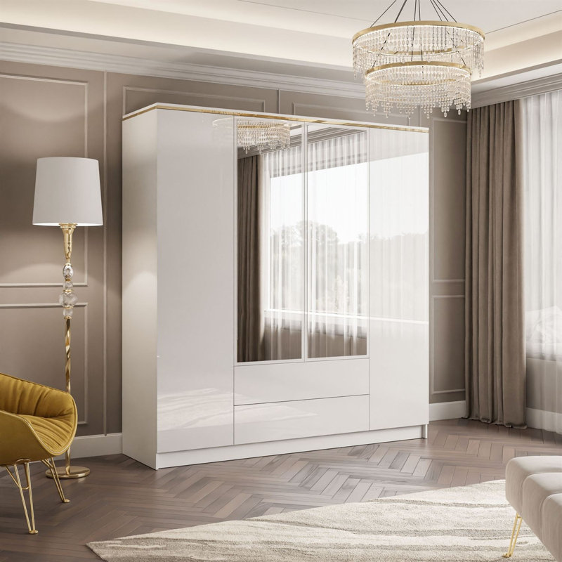 AURORA 4D2S hinged wardrobe