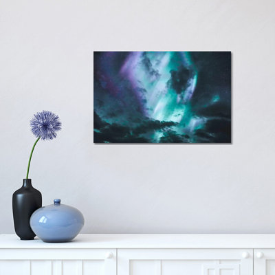 Aurora Borealis I 1 Piece Wrapped Canvas Wall Art