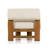 Cherina Klaudie Teak Patio Chair with Cushions-19523472-19523475