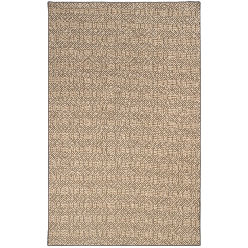 Chloey Jute/Sisal Geometric Indoor Rug, Rectangle 3' x 5'