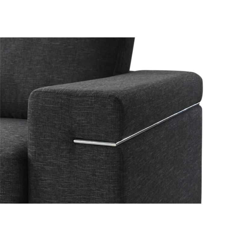 Fauteuil Giuliana, Black Linen