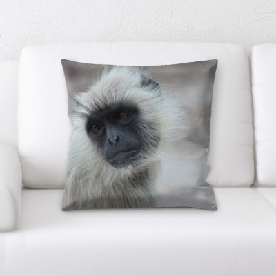 Monkey Throw Pillow