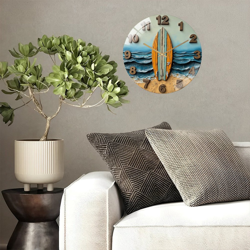 Horloge murale 12 po