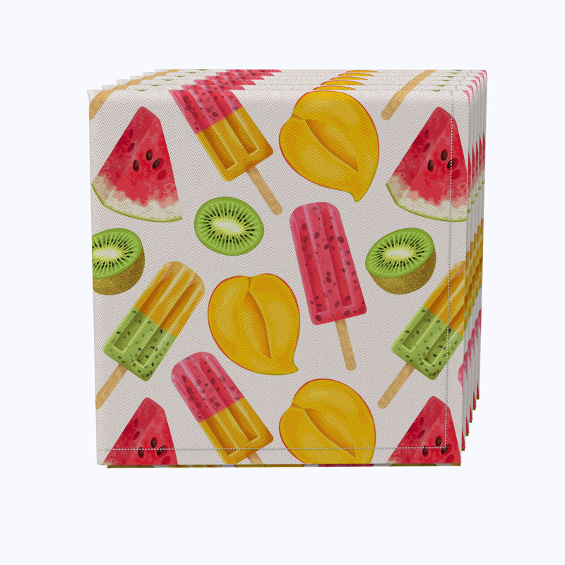 100% Cotton No Pattern Rectangle Napkin