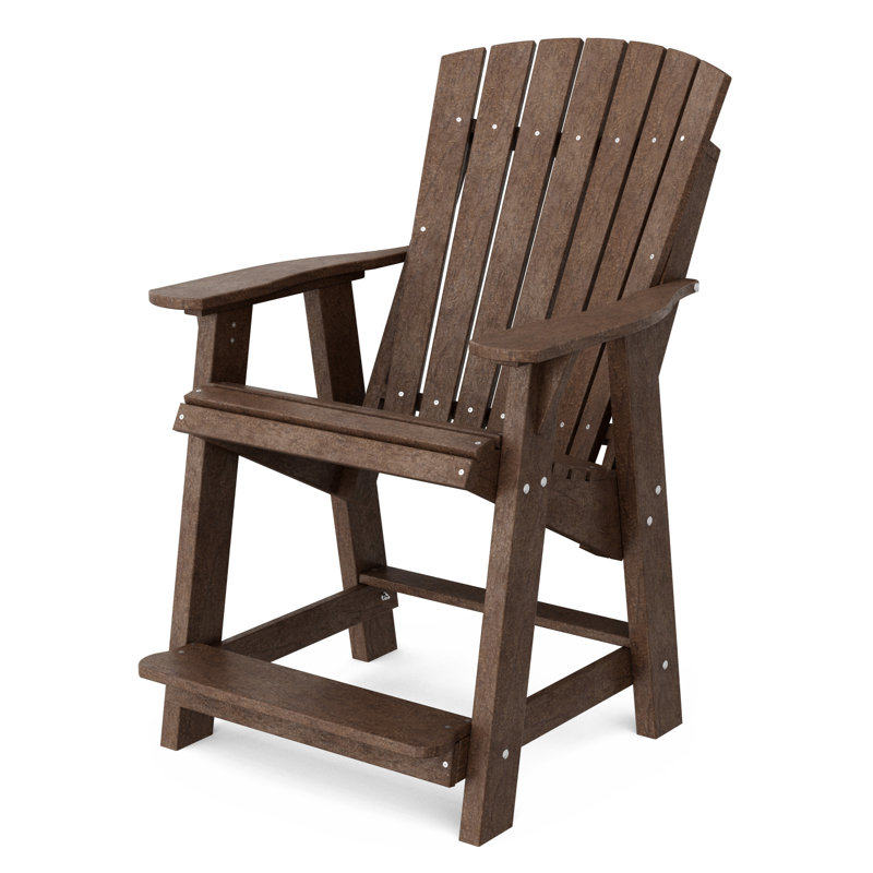 Chaise haute Adirondack Heritage, Brun Tudor