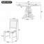 Ensemble de salle à manger rétro 5 pièces, 1 table extensible-1455376134-1455376155